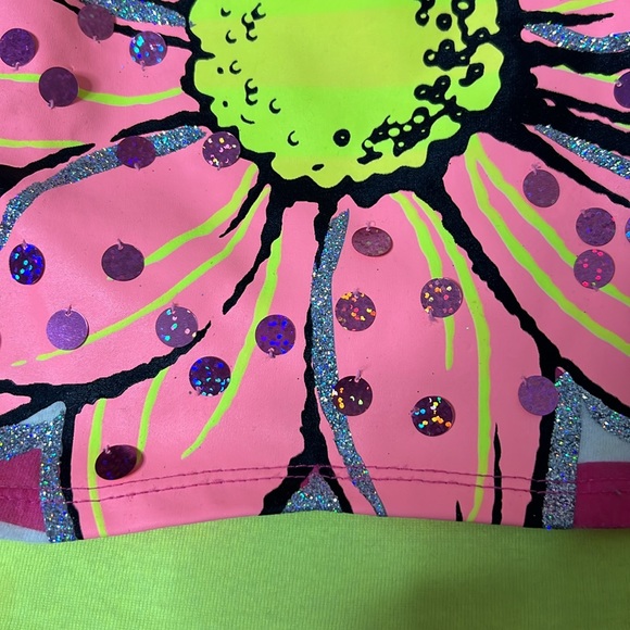 🌸Justice Stripe Pink Top - Picture 6 of 6